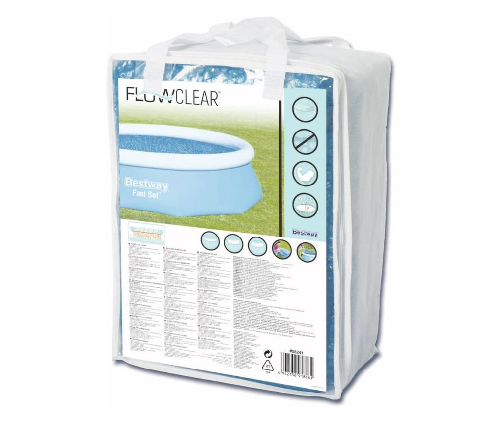 Flowclear szolár medencetakaró 305 cm - 8