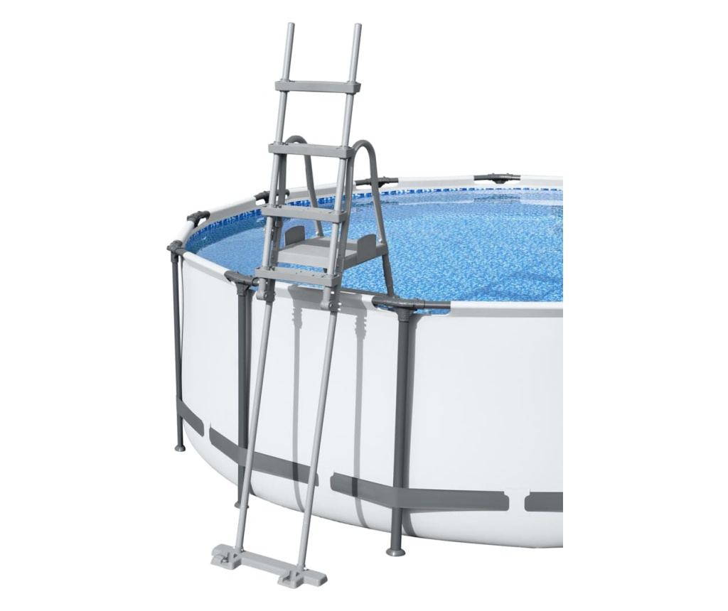 Flowclear 4 fokos biztonsági medencelétra 132 cm - 6