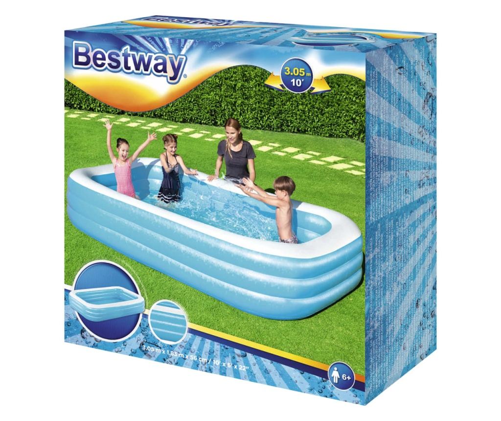 felfújható úszómedence 305 x 183 x 56 cm - 9