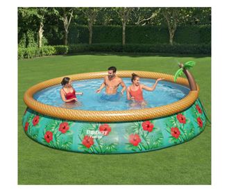 Fast Set Надуваем комплект басейн Paradise Palms 457x84 см