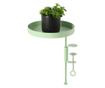 Esschert Design Növénytartó csipesssel, Kerek Zöld, M thumbnail 3
