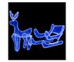 Božićna rasvjeta, saonicama i jelenom, 432 LED diode thumbnail 2