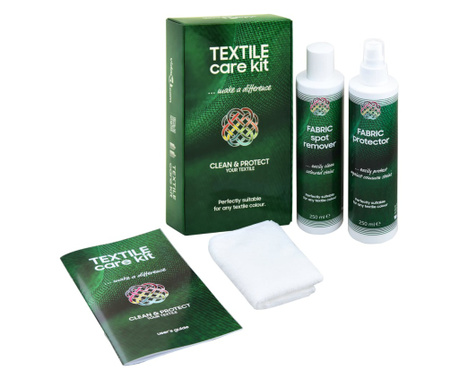 Set pentru îngrijire materiale textile, CARE KIT, 2 x 250 ml