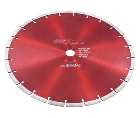 vidaXL Disc diamantat de tăiere, oțel, 350 mm