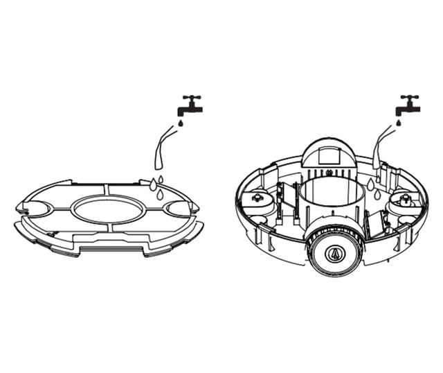 vezeték nélküli úszómedence-tisztító robot 27 W