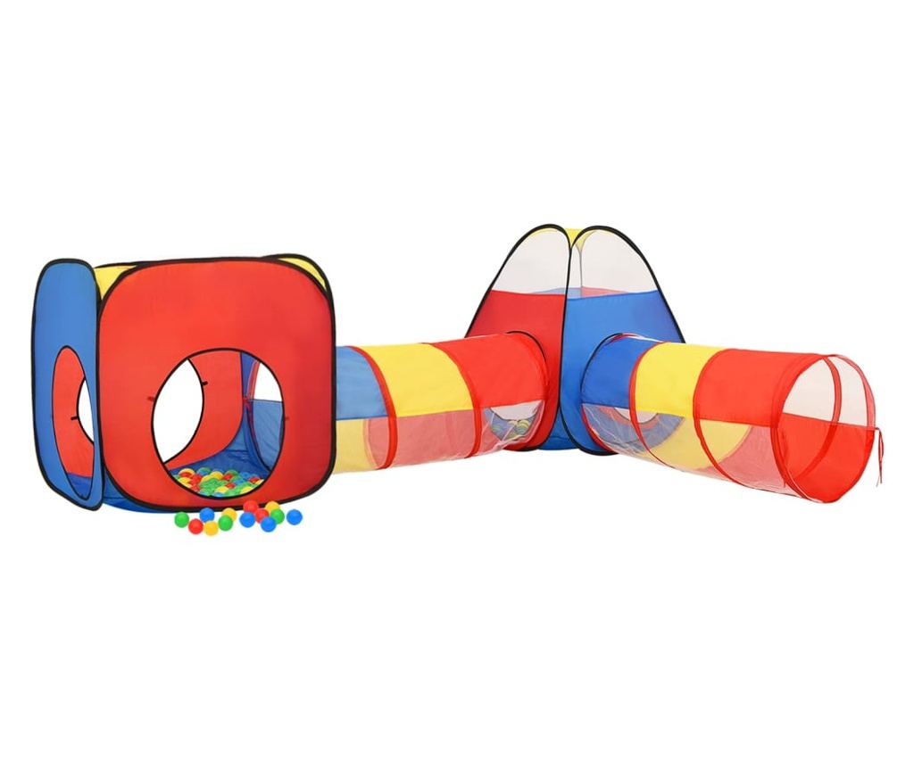 többszínű gyerekjátszósátor 190 x 264 x 90 cm - 4