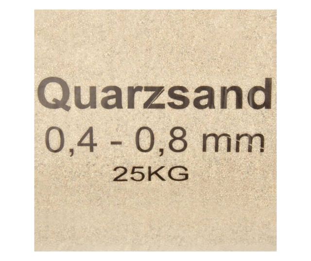 szűrőhomok 25 kg 0,4-0,8 mm