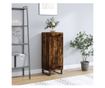 Ormarić za posluživanje, dimljeno hrastovo drvo, 34,5x34x90 cm, kompozitno drvo thumbnail 1