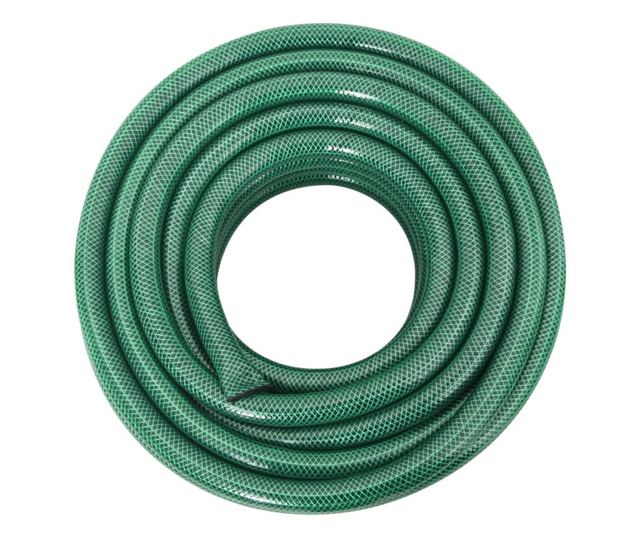 Kerti tml csatlakozkszlettel, zld, 30 m, PVC