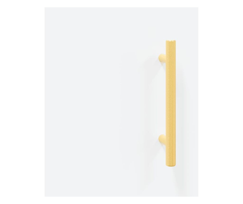 Konzola, bijela, 34,5x34x90 cm, kompozitno drvo - 10