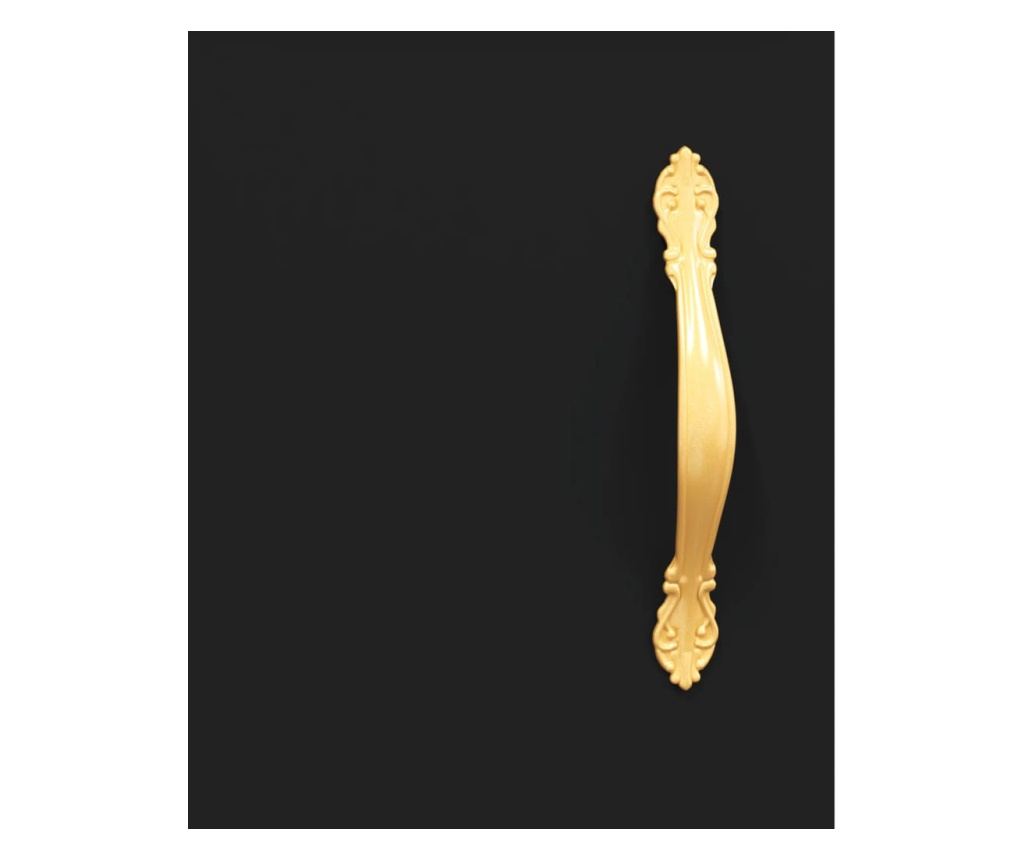 Ormarić, crna, 100x36x60 cm, kompozitno drvo - 10