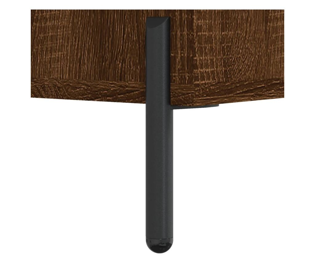 Komoda, smeđi hrast, 69,5x34x90 cm, konstruirano drvo - 12