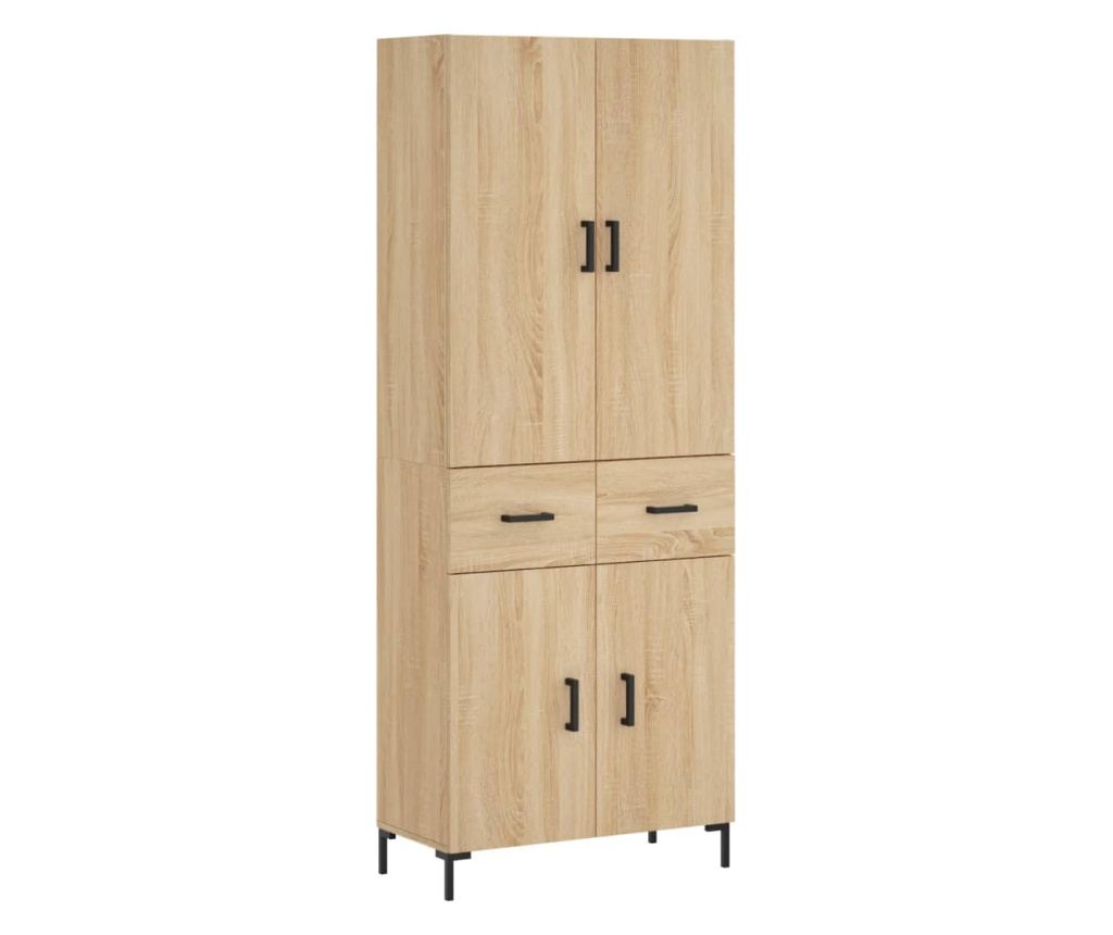 Visoki ormar, sonoma hrast, 69,5x34x180 cm, kompozitno drvo - 2