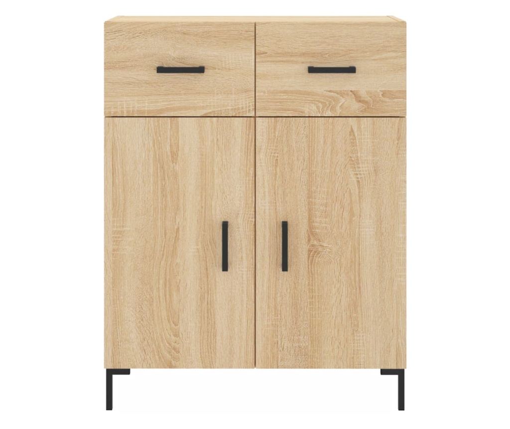 Visoki ormar, sonoma hrast, 69,5x34x180 cm, kompozitno drvo - 8