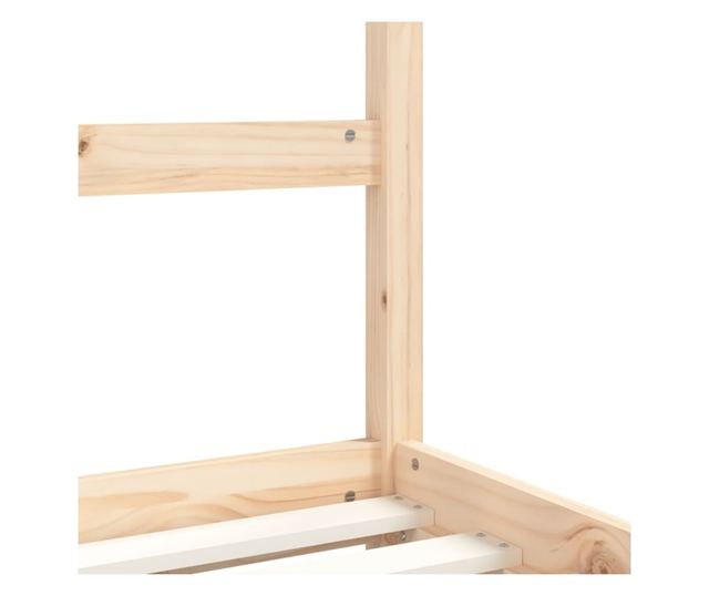 Παιδικό Κρεβάτι με Συρτάρια, 90x200 εκ., από Μασίφ Ξύλο Πεύκου