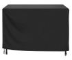 fekete 420D vízálló kerti bútorhuzat 135 x 135 x 90 cm