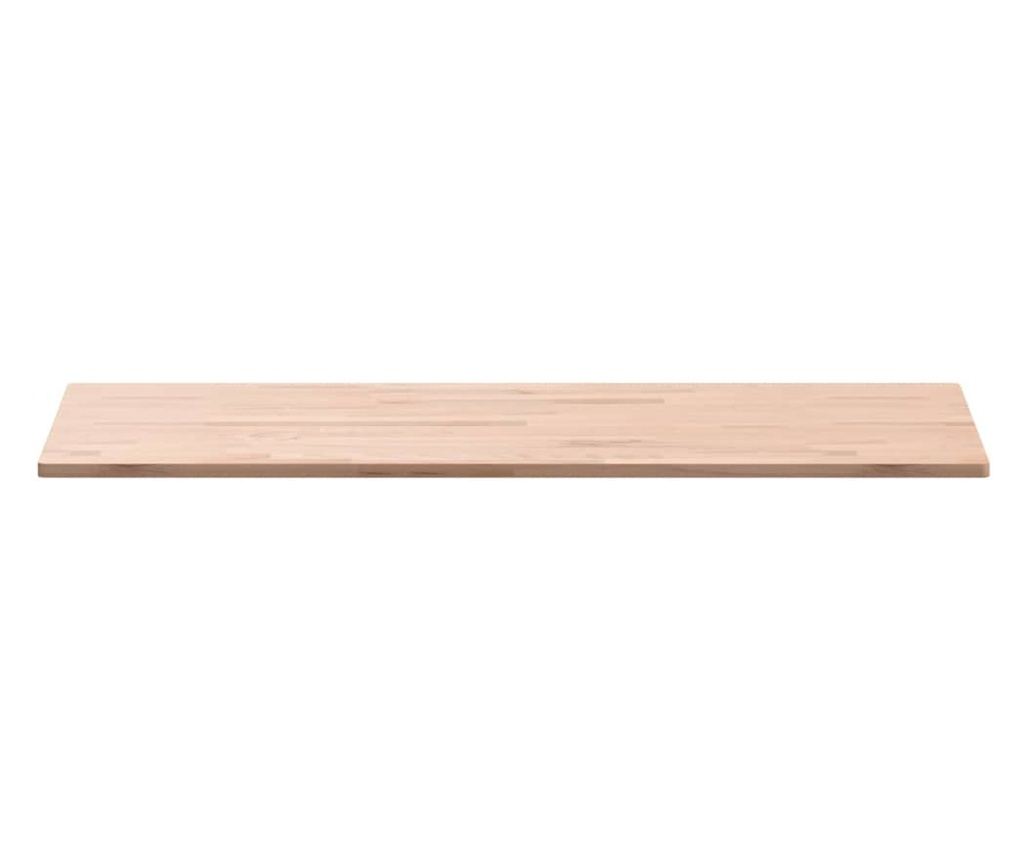 Плот за баня 100x50x1,5 см масивно дърво бук - 3