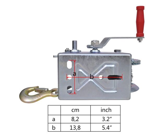 Troliu manual, 1130 kg