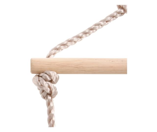 kék polietilénnel hinta kötéllétrával