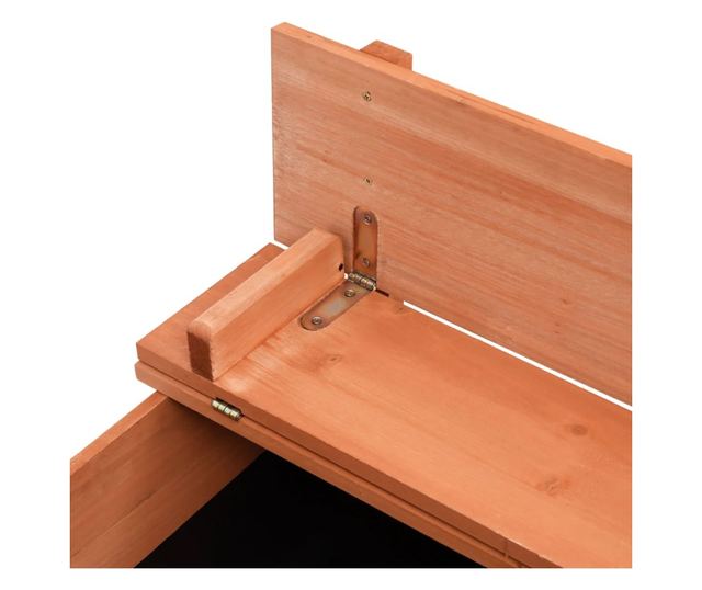 fenyőfa homokozó 95 x 90 x 15 cm