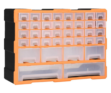 Organizator cu 40 de sertare, 52 x 16 x 37,5 cm