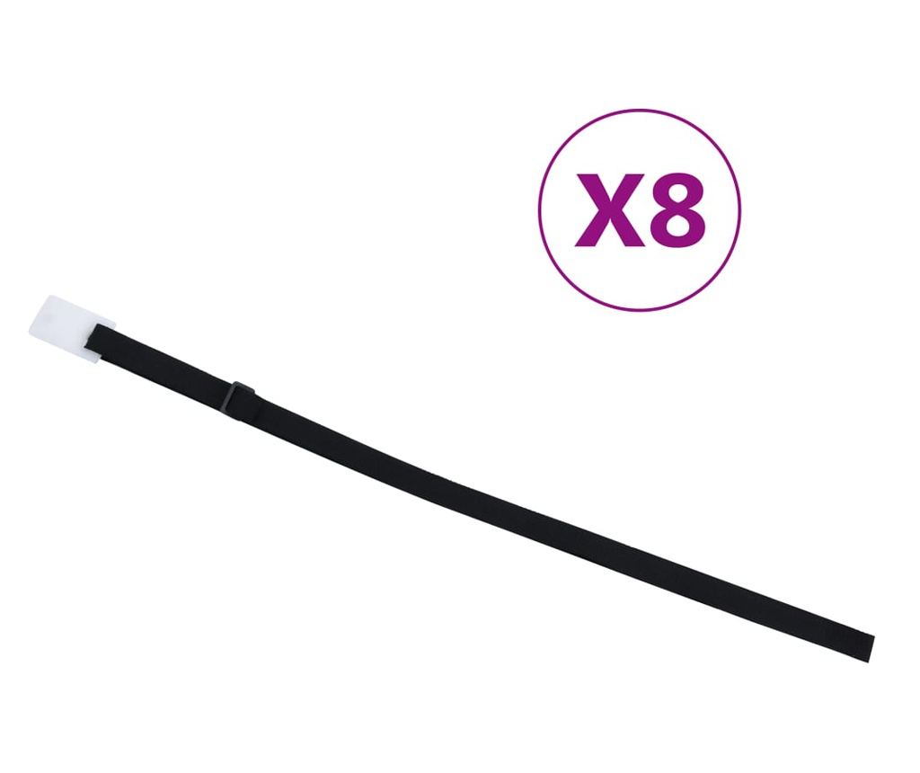 8 db univerzális medencefólia-tekerő tartozék 1,8 m - 2