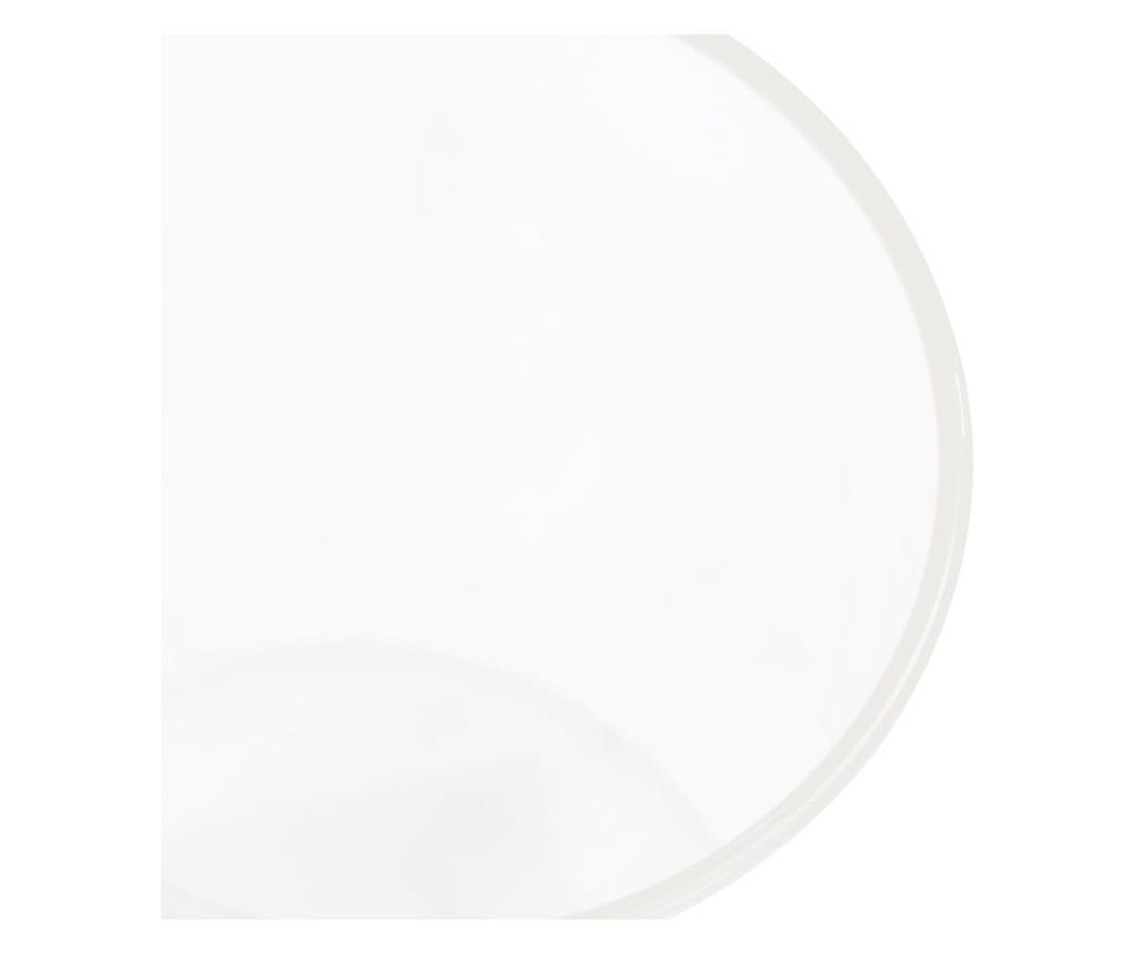 Borcane din sticlă depozitare, capac de bambus, 10 buc. 1000 ml - 6