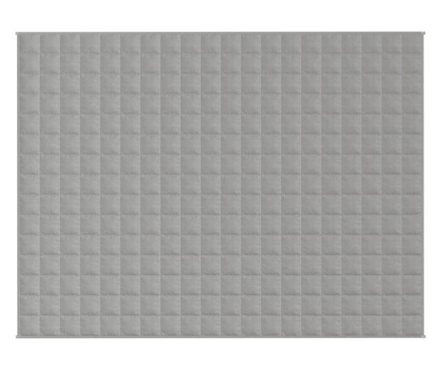 Утежечено одеяло, сиво, 152x203 см, 11 кг, текстил