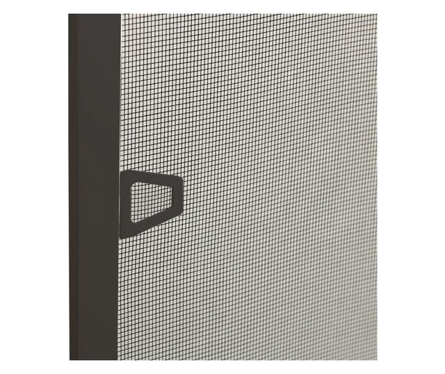 Комарник за прозорци, антрацит, 80x120 см