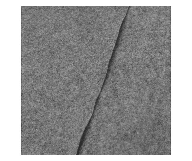 világosszürke poliészter geotextília medencealátét Ø 306 cm