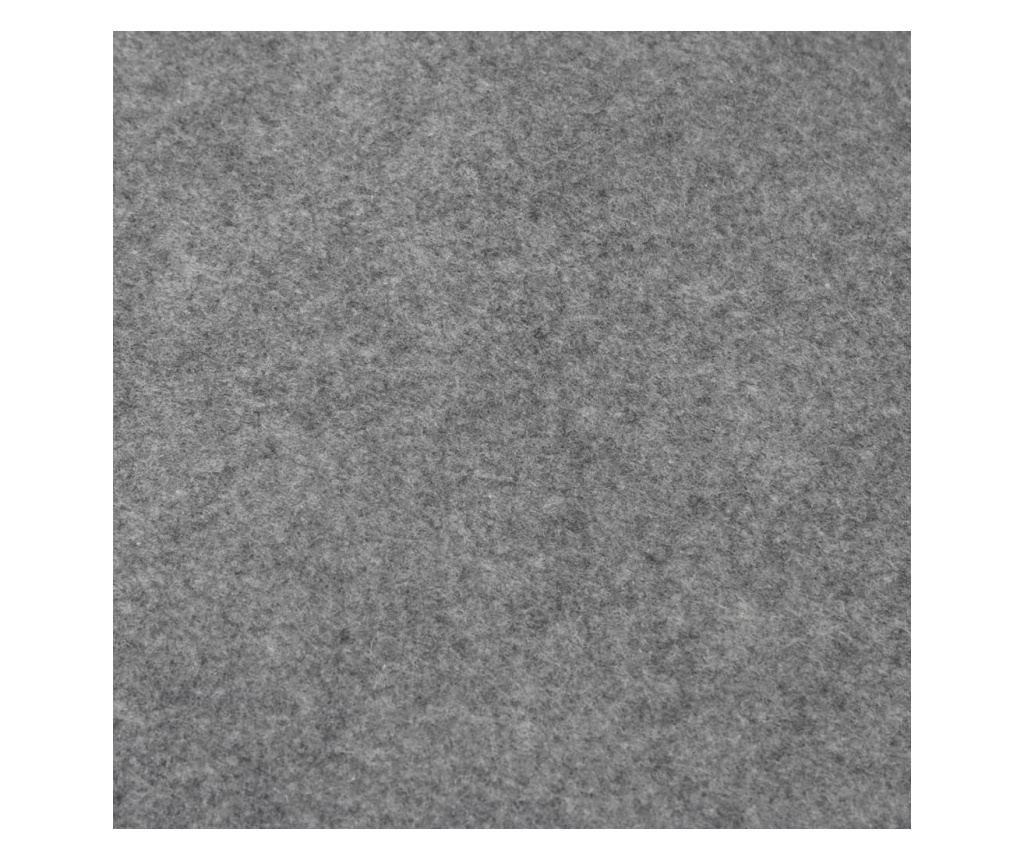 világosszürke poliészter geotextília medencealátét Ø 458 cm - 6