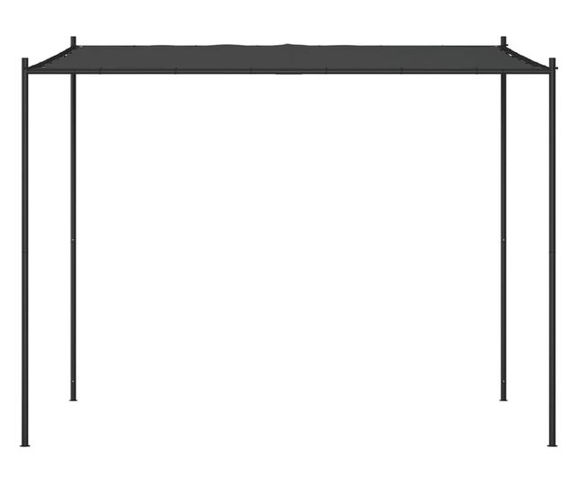 Pavilon, antracit, 3x3 m, 180 g/m, textil s acl