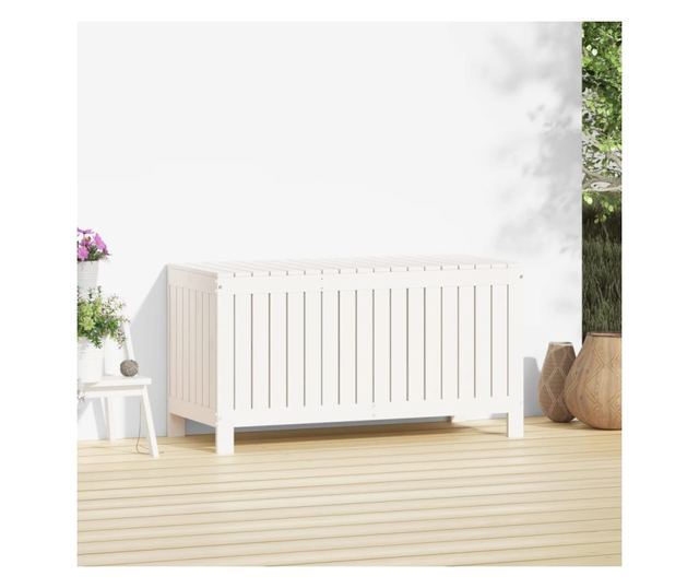 Kertszeti troldoboz, fehr, 115x49x60 cm, tmr feny