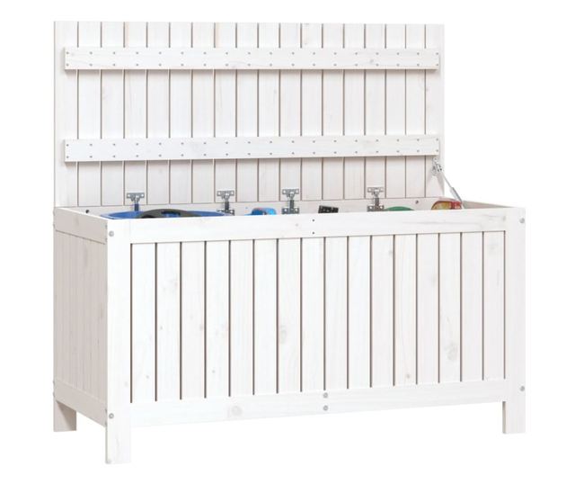 Kertszeti troldoboz, fehr, 115x49x60 cm, tmr feny