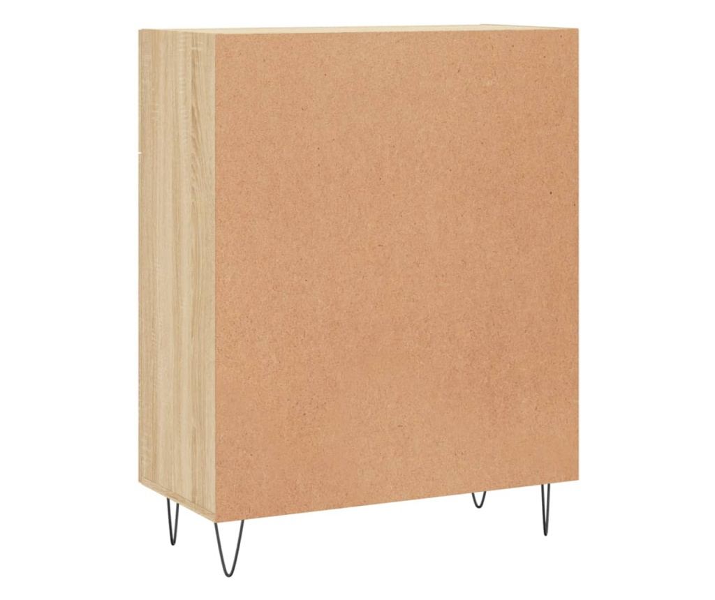 Ormarić, drvo hrasta sonoma, 69,5x34x90 cm, konstruirano drvo - 8