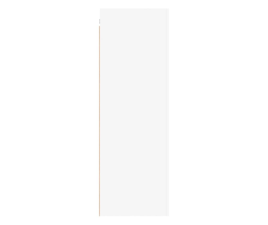 TV komode, 2 kom., bijela, 30,5x30x90 cm, iverica - 5