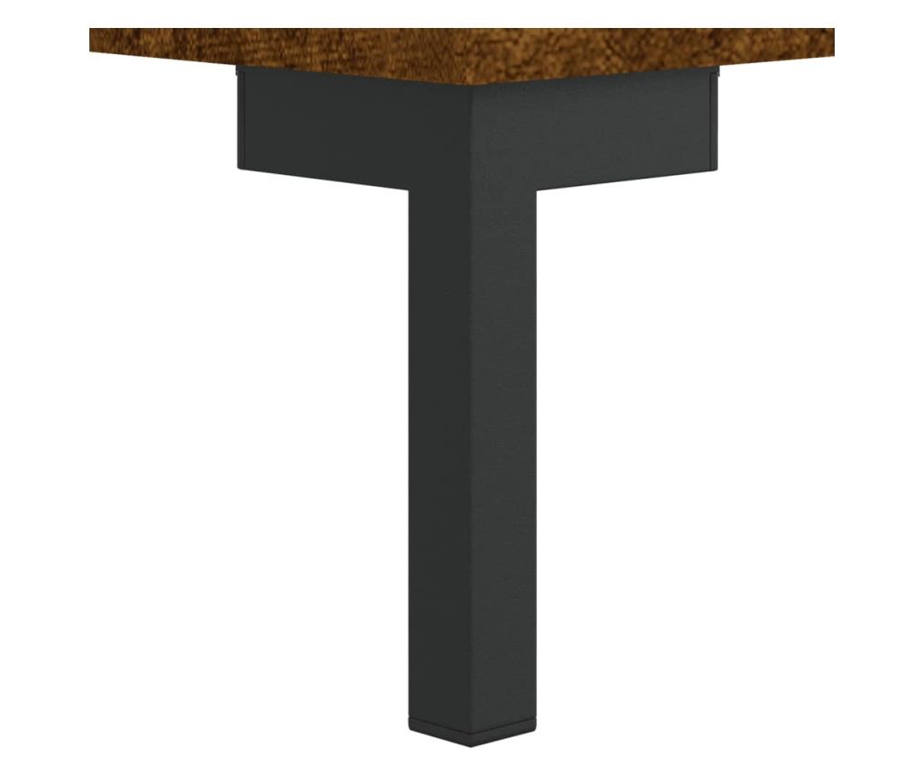 TV komoda, dimljeni hrast, 150x30x50 cm, kompozitno drvo - 10