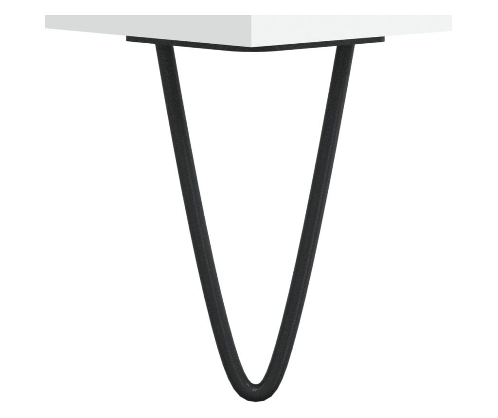 Visoka ormar, bijela, 69,5x34x180 cm, kompozitno drvo - 11