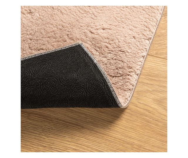 HUARTE púderszínű rövid szálú puha és mosható szőnyeg 120x170cm