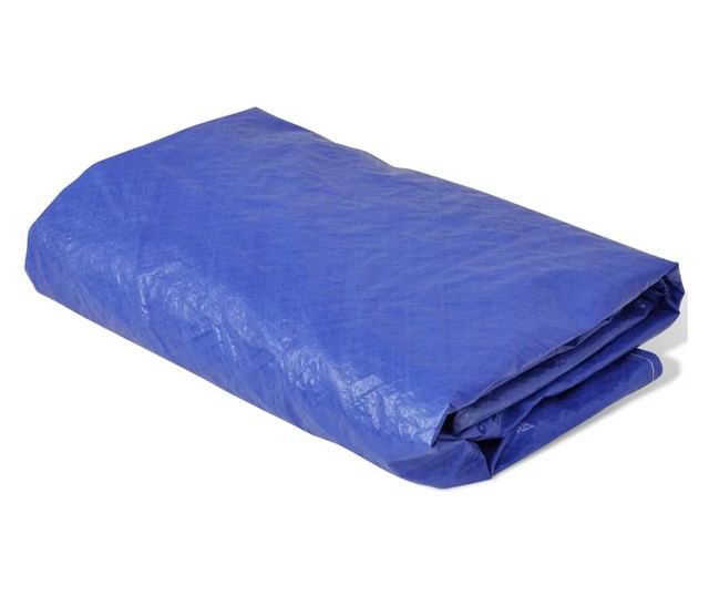 460 cm, 90 g/m² kör alakú PE medencetakaró