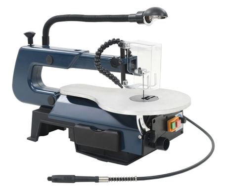 vidaXL Set mașină de tăiat, 108 piese, 125 W, 252 mm