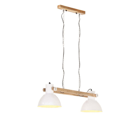Lampă suspendată industrială, 25 W, alb, 109 cm, E27
