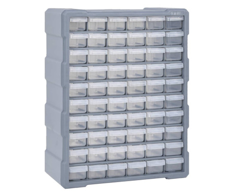 Organizator cu 60 de sertare, 38 x 16 x 47,5 cm