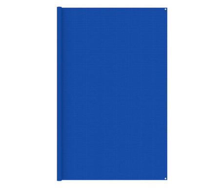 Covor pentru cort, albastru, 300x500 cm, HDPE