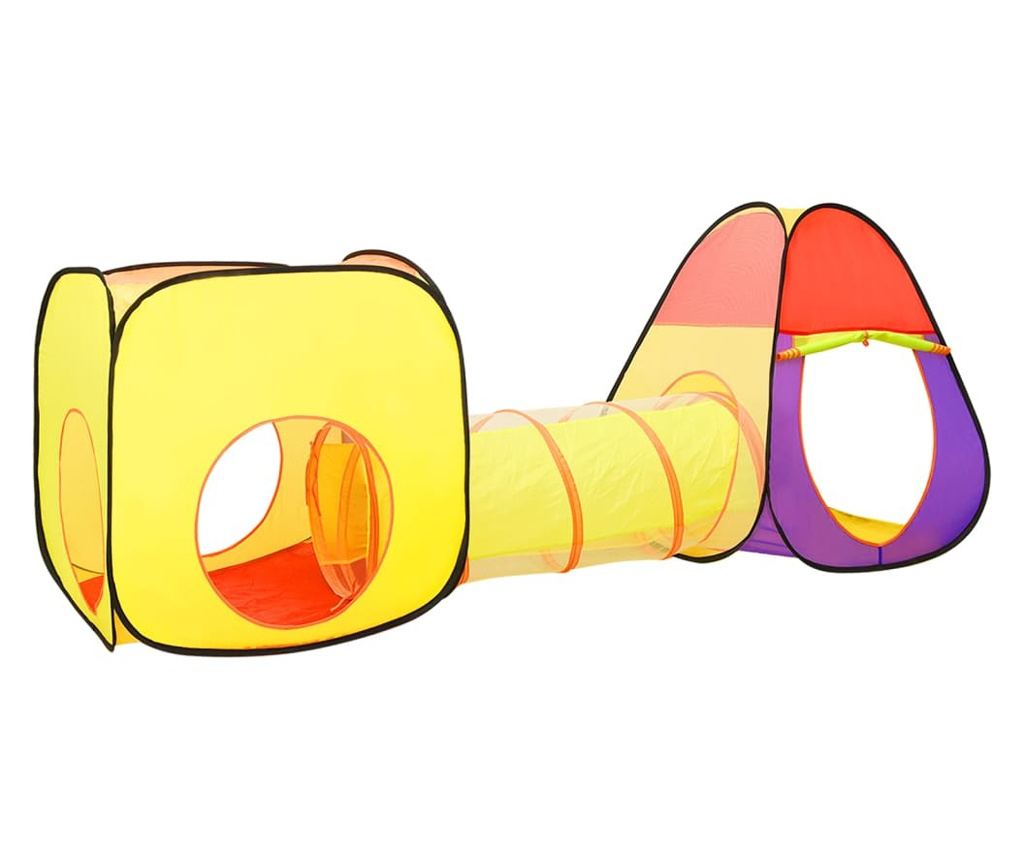 többszínű gyerekjátszósátor 255 x 80 x 100 cm - 2