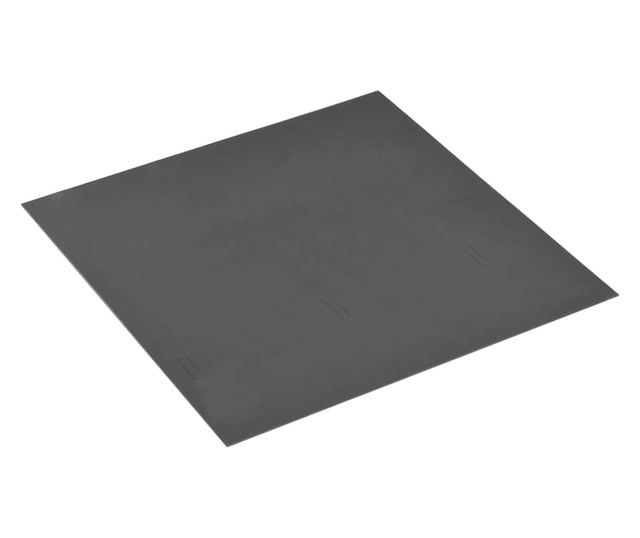 Plăci de pardoseală autoadezive, negru marmură, 5,11 m², PVC