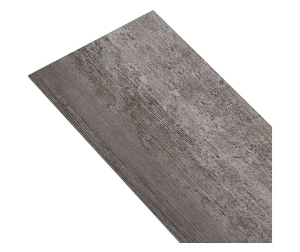 Plăci de pardoseală autoadezive, lemn dungi, 5,02 m², PVC, 2 mm - 4