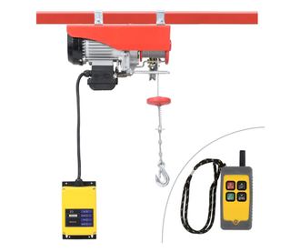 Troliu electric cu telecomandă wireless 1000 W 300/600 kg