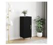 Konzola, crna, 34,5x34x90 cm, kompozitno drvo thumbnail 1