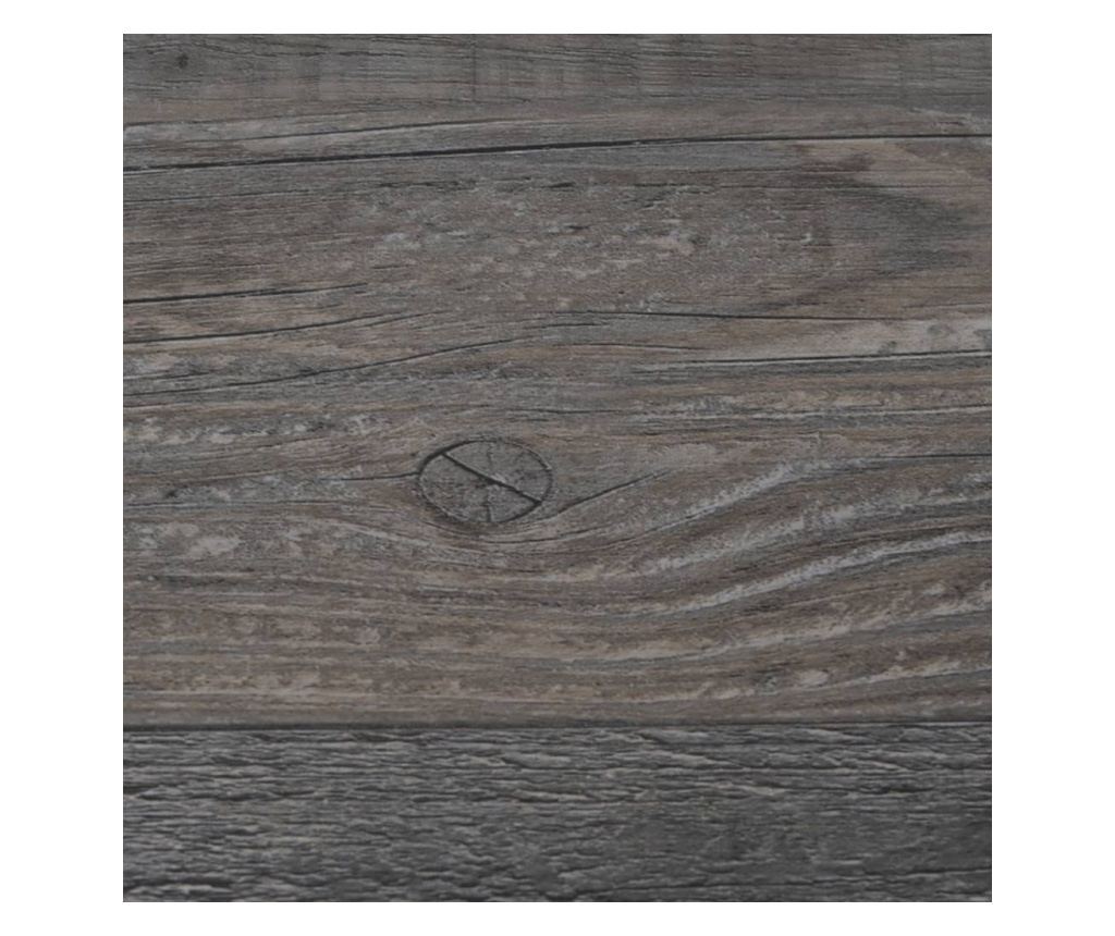 Plăci pardoseală autoadezive, lemn industrial 5,21 m², 2 mm PVC - 5